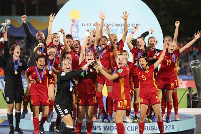 España vence a México y conquista su primer Mundial femenino sub-17