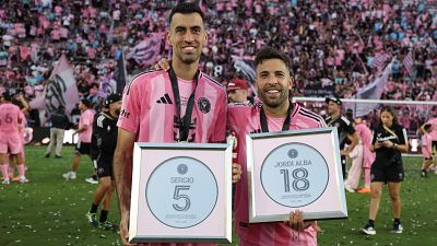 Sergio Busquets y Jordi Alba se retiran en el Inter de Miami tras ganar la MLS.