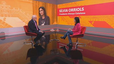 Sílvia Orriols d'Aliança Catalana, a 'Aquí parlem'