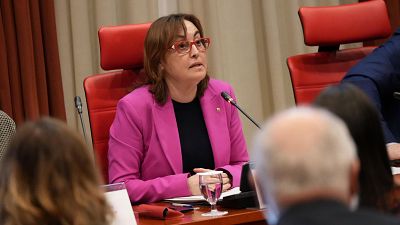 Compareixença de la consellera de Territori, Sílvia Paneque, al Parlament per parlar de Rodalies Compareixença de la consellera de Territori, Sílvia Paneque, al Parlament per parlar de Rodalies
