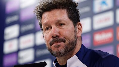 Simeone, sobre las semis de Copa: "Para mí es un partido largo, no son dos partidos"