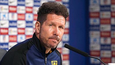 Simeone "ve bien" al equipo a pesar de la irregularidad | Ver