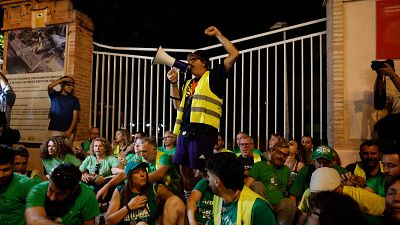 Sindicalistas se encierran en la Conselleria de Educación de Valencia tras romper las negociaciones
