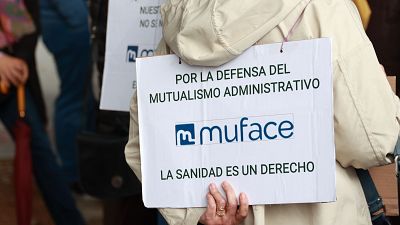 El sindicato CSIF llama a los funcionarios a una huelga el 13 de febrero "en defensa del modelo de Muface"