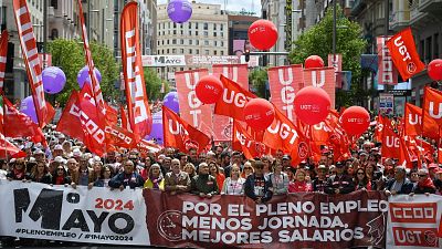 Los sindicatos, frente al 1 de mayo: la rebaja de la jornada y la reforma del despido como principales reivindicaciones