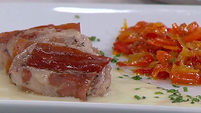 Solomillo de cerdo con verduras al caramelo (08/09/11)