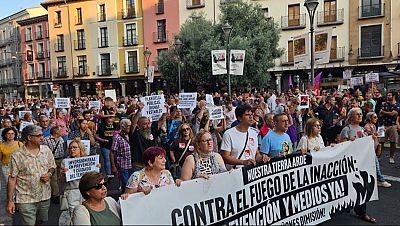 Soria, Valladolid y Burgos se suman a las protestas contra la gestión de Mañueco de los incendios en Castilla y León