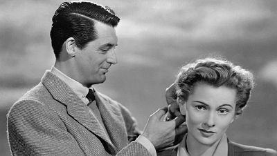 Los actores Cary Grant y Joan Fontaine, en 'Sospecha' Los actores Cary Grant y Joan Fontaine, en 'Sospecha'