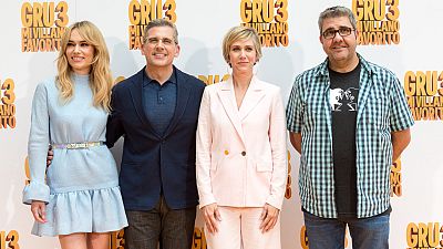 Steve Carell: "Gru tendrá que elegir entre seguir siendo un héroe o volver a ser un villano" Steve Carell: "Gru tendrá que elegir entre seguir siendo un héroe o volver a ser un villano"