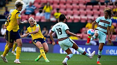 Eurocopa 2022 | Los goles y las mejores jugadas del Suecia - Portugal -- Ver ahora