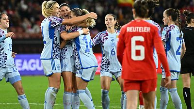 Suiza 1-7 España: Plácida goleada para poner pie y medio en la Final Four de la Nations League