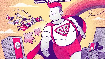 'SuperBollo', una superheroína lesbiana en un "universo repleto de protagonistas transmaricabollo"