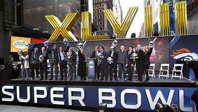 El MetLife Stadium, en Nueva Jersey, será el escenario este  domingo de uno de los mayores espectáculos deportivos, la 48 edición  de la Superbowl, la gran final del fútbol americano estadounidense  que mide a los Seahawks de Seattle y a los Broncos