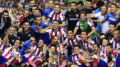 El Atlético ha conseguido su segunda Supercopa de España al derrotar al Real Madrid en el partido de vuelta, gracias a un gol de Mandzukic. El Atlético ha conseguido su segunda Supercopa de España al derrotar al Real Madrid en el partido de vuelta, gracias a un gol de Mandzukic.