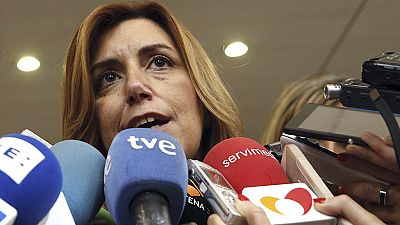 Susana Díaz se reúne con Pedro Sánchez y pide que el PSOE no sea "pasarela para otros" Susana Díaz se reúne con Pedro Sánchez y pide que el PSOE no sea "pasarela para otros"