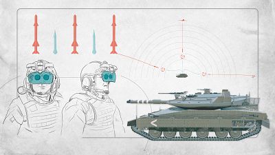 Así es el tanque Merkava IV Barak con el que Israel afronta el asalto a Gaza