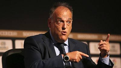 Tebas: "Si se hubiese podido sancionar deportivamente, podría haber sido el descenso o expulsión de la Liga"