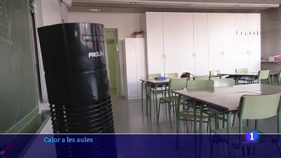 Temperatures record a les aules