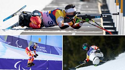 Así ha ido la jornada para Emilio Redondo, Higinio Rivero y Javier Marcos - Juegos Paralímpicos de Milano Cortina 2026 | Ver