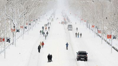 El temporal de nieve es la antesala de un ola de frío intenso: se esperan -10º hasta el jueves