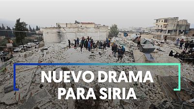 El terremoto se ensaña con Siria: "Esto es horrible después de 12 años de guerra"