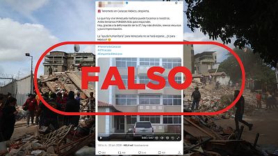 No son edificios moviéndose por los recientes terremotos en Caracas, son imágenes de 2018