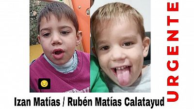 La tía de Rubén e Izan, los niños desaparecidos en Torrent: "Sabemos que los están buscando"