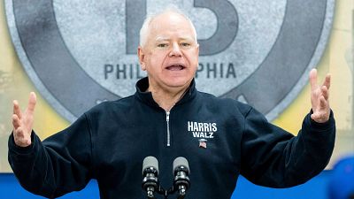 Tim Walz, candidato demócrata a la vicepresidencia de Estados Unidos Tim Walz, candidato demócrata a la vicepresidencia de Estados Unidos