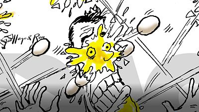 Los huevazos, la nueva viñeta de Gallego & Rey - Directo al grano | Ver
