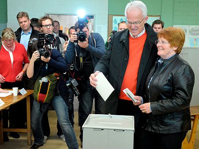Merkel se la juega en las elecciones regionales de Renania Merkel se la juega en las elecciones regionales de Renania
