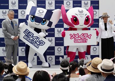 Tokio 2020 presenta de forma oficial a sus mascotas Miraitowa y Someity