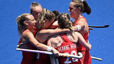 Gran Bretaña le gana el bronce a India en hockey hierba femenino