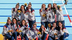 España vuelve a chocar con EE.UU. y se cuelga su segunda plata olímpica