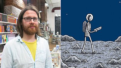 Tom Gauld: "'Un policía en la luna' habla sobre los sueños incumplidos"