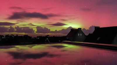 Las mejores imágenes de las auroras boreales provocadas por la tormenta solar