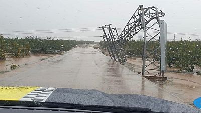 Dos tornados provocan destrozos en varios municipios valencianos