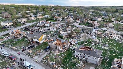Los tornados en Estados Unidos azotan parte de Nebraska y dejan al menos tres heridos