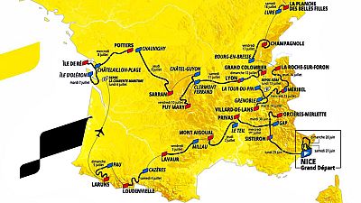 Como viene sucediendo en los últimos años, el Tour de 2020 se ganará subiendo, en una edición en la que la montaña está repartida por todo el recorrido, presentado este martes en París, y donde incluso los kilómetros cronometrados se centran en las r Como viene sucediendo en los últimos años, el Tour de 2020 se ganará subiendo, en una edición en la que la montaña está repartida por todo el recorrido, presentado este martes en París, y donde incluso los kilómetros cronometrados se centran en las r
