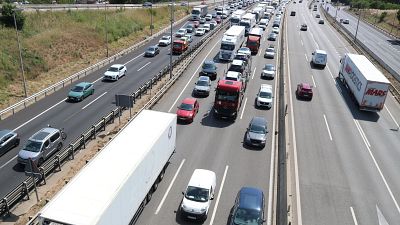 AP-7 al seu pas per Bellaterra
