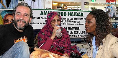 Una treintena de artistas participarán en el macroconcierto por Aminatu Haidar