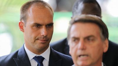 El Tribunal Supremo de Brasil condena al hijo del expresidente Bolsonaro a cuatro años de cárcel por coacciones