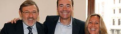 Jiménez y Gómez, juntos pero no revueltos en el arranque electoral en la "casa del anfitrión"