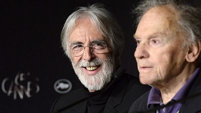 Trintignant y Riva emocionan en Cannes y apuntan a los premios de actuación