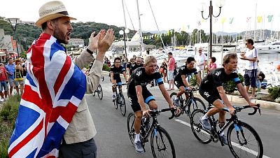 La isla de Córcega dará este sábado el pistoletazo de salida a la  edición centenaria del Tour de Francia, la gran vuelta más  prestigiosa del mundo, marcada este año por el retorno de Alberto  Contador (Saxo-Tinkoff), dispuesto a aprovechar un duro