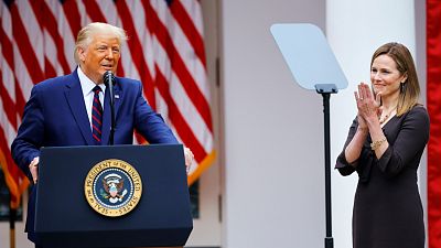 Trump confirma la designación de Amy Coney Barrett como jueza para el Supremo
