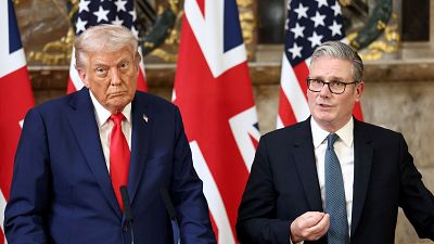 Trump muestra su "desacuerdo" con la postura de Starmer sobre Gaza y el reconocimiento de Palestina