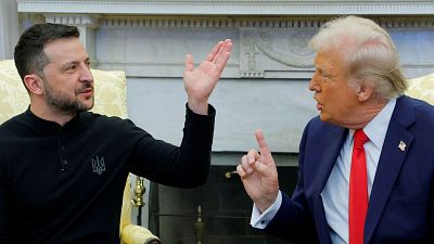 Trump se enzarza con Zelenski en un tenso encuentro en la Casa Blanca: "Está jugando con la Tercera Guerra Mundial"