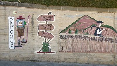 Entrada de Grañón, La Rioja Entrada de Grañón, La Rioja