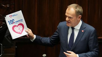 Donald Tusk confirma el giro europeísta de Polonia y llama a la "movilización total" en favor de Ucrania