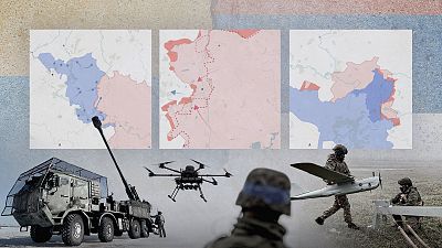 Ucrania: mapas y cifras de una guerra estancada